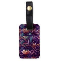 Abstract African Art Art Backdrop Background Luggage Tag (one side)