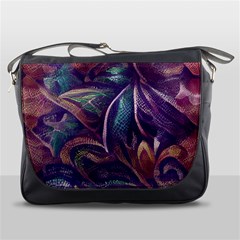 Abstract African Art Art Backdrop Background Messenger Bag