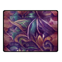 Abstract African Art Art Backdrop Background Fleece Blanket (Small)