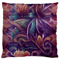 Abstract African Art Art Backdrop Background Standard Premium Plush Fleece Cushion Case (One Side)