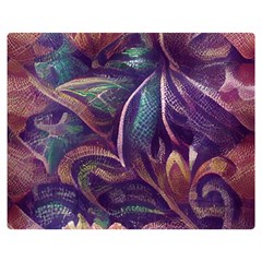 Abstract African Art Art Backdrop Background Premium Plush Fleece Blanket (Medium)