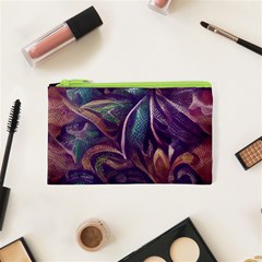 Abstract African Art Art Backdrop Background Cosmetic Bag (XS)