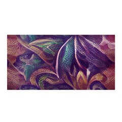 Abstract African Art Art Backdrop Background Satin Wrap 35  x 70 