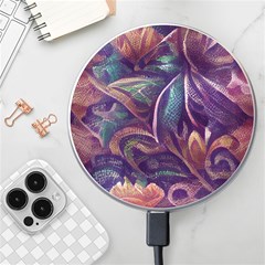 Abstract African Art Art Backdrop Background Wireless Fast Charger(White)