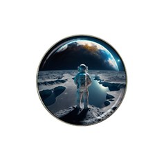 Ai Generated Space Astronaut Universe Moon Earth Hat Clip Ball Marker by Ravend