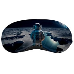 Ai Generated Space Astronaut Universe Moon Earth Sleeping Mask by Ravend