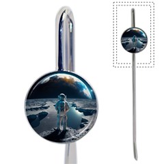 Ai Generated Space Astronaut Universe Moon Earth Book Mark by Ravend