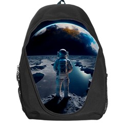 Ai Generated Space Astronaut Universe Moon Earth Backpack Bag