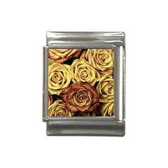 Flowers Roses Plant Bloom Blossom Italian Charm (13mm) by Ravend