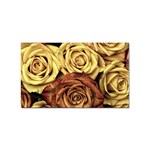 Flowers Roses Plant Bloom Blossom Sticker Rectangular (100 pack) Front