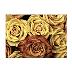 Flowers Roses Plant Bloom Blossom Sticker A4 (10 Pack) by Ravend