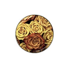 Flowers Roses Plant Bloom Blossom Hat Clip Ball Marker by Ravend