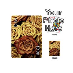 Flowers Roses Plant Bloom Blossom Playing Cards 54 Designs (mini) by Ravend