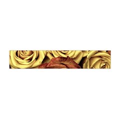 Flowers Roses Plant Bloom Blossom Premium Plush Fleece Scarf (mini) by Ravend