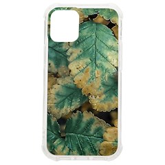 Colored Close Up Plants Leaves Pattern Iphone 12 Mini Tpu Uv Print Case	 by dflcprintsclothing