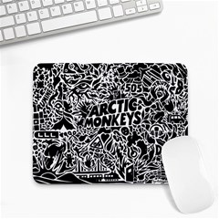 Arctic Monkeys Digital Wallpaper Pattern No People Creativity Small Mousepad by Sudhe