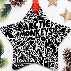 Arctic Monkeys Digital Wallpaper Pattern No People Creativity Ornament (star)