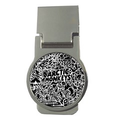 Arctic Monkeys Digital Wallpaper Pattern No People Creativity Money Clips (round)  by Sudhe