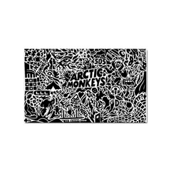 Arctic Monkeys Digital Wallpaper Pattern No People Creativity Sticker Rectangular (10 Pack) by Sudhe