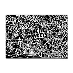 Arctic Monkeys Digital Wallpaper Pattern No People Creativity Sticker A4 (10 Pack) by Sudhe