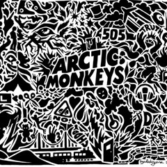 Arctic Monkeys Digital Wallpaper Pattern No People Creativity Play Mat (rectangle)