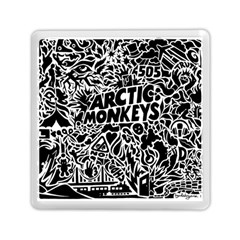 Arctic Monkeys Digital Wallpaper Pattern No People Creativity Memory Card Reader (square) by Sudhe