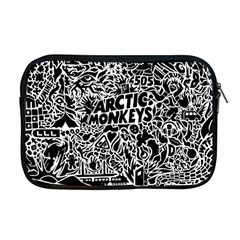 Arctic Monkeys Digital Wallpaper Pattern No People Creativity Apple Macbook Pro 17  Zipper Case by Sudhe