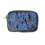 Blue Abstract Texture Print Coin Purse Front