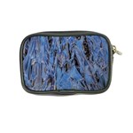 Blue Abstract Texture Print Coin Purse Back