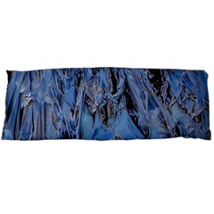 Blue Abstract Texture Print Body Pillow Case (dakimakura) by dflcprintsclothing