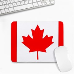 Canada Flag Canadian Flag View Small Mousepad by Ravend