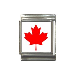 Canada Flag Canadian Flag View Italian Charm (13mm) by Ravend