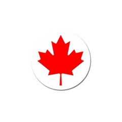 Canada Flag Canadian Flag View Golf Ball Marker (10 Pack) by Ravend