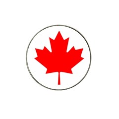 Canada Flag Canadian Flag View Hat Clip Ball Marker (4 Pack) by Ravend