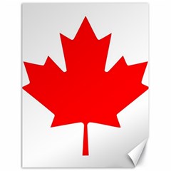 Canada Flag Canadian Flag View Canvas 18  X 24  by Ravend