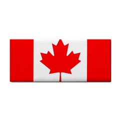 Canada Flag Canadian Flag View Hand Towel by Ravend