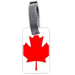 Canada Flag Canadian Flag View Luggage Tag (two Sides) by Ravend