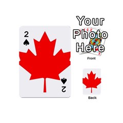 Canada Flag Canadian Flag View Playing Cards 54 Designs (mini) by Ravend