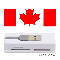 Canada Flag Canadian Flag View Memory Card Reader (stick) by Ravend