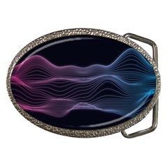 Abstract Wave Digital Design Space Energy Fractal Belt Buckles