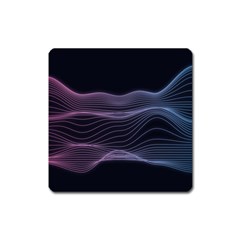 Abstract Wave Digital Design Space Energy Fractal Square Magnet by Ravend