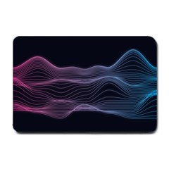 Abstract Wave Digital Design Space Energy Fractal Small Doormat by Ravend