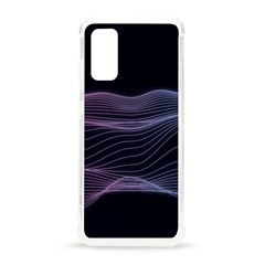 Abstract Wave Digital Design Space Energy Fractal Samsung Galaxy S20 6 2 Inch Tpu Uv Case