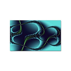 Fractal Abstract Art Artwork Design Wallpaper Sticker Rectangular (100 Pack)