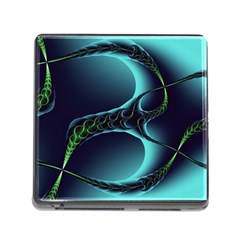 Fractal Abstract Art Artwork Design Wallpaper Memory Card Reader (square 5 Slot) by Ravend