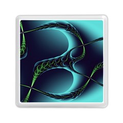 Fractal Abstract Art Artwork Design Wallpaper Memory Card Reader (square) by Ravend