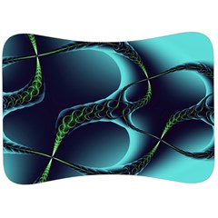 Fractal Abstract Art Artwork Design Wallpaper Velour Seat Head Rest Cushion by Ravend