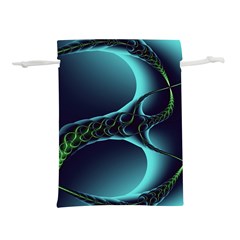 Fractal Abstract Art Artwork Design Wallpaper Lightweight Drawstring Pouch (m) by Ravend