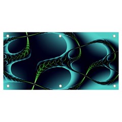 Fractal Abstract Art Artwork Design Wallpaper Banner And Sign 6  X 3  by Ravend