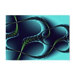 Fractal Abstract Art Artwork Design Wallpaper Crystal Sticker (a4)